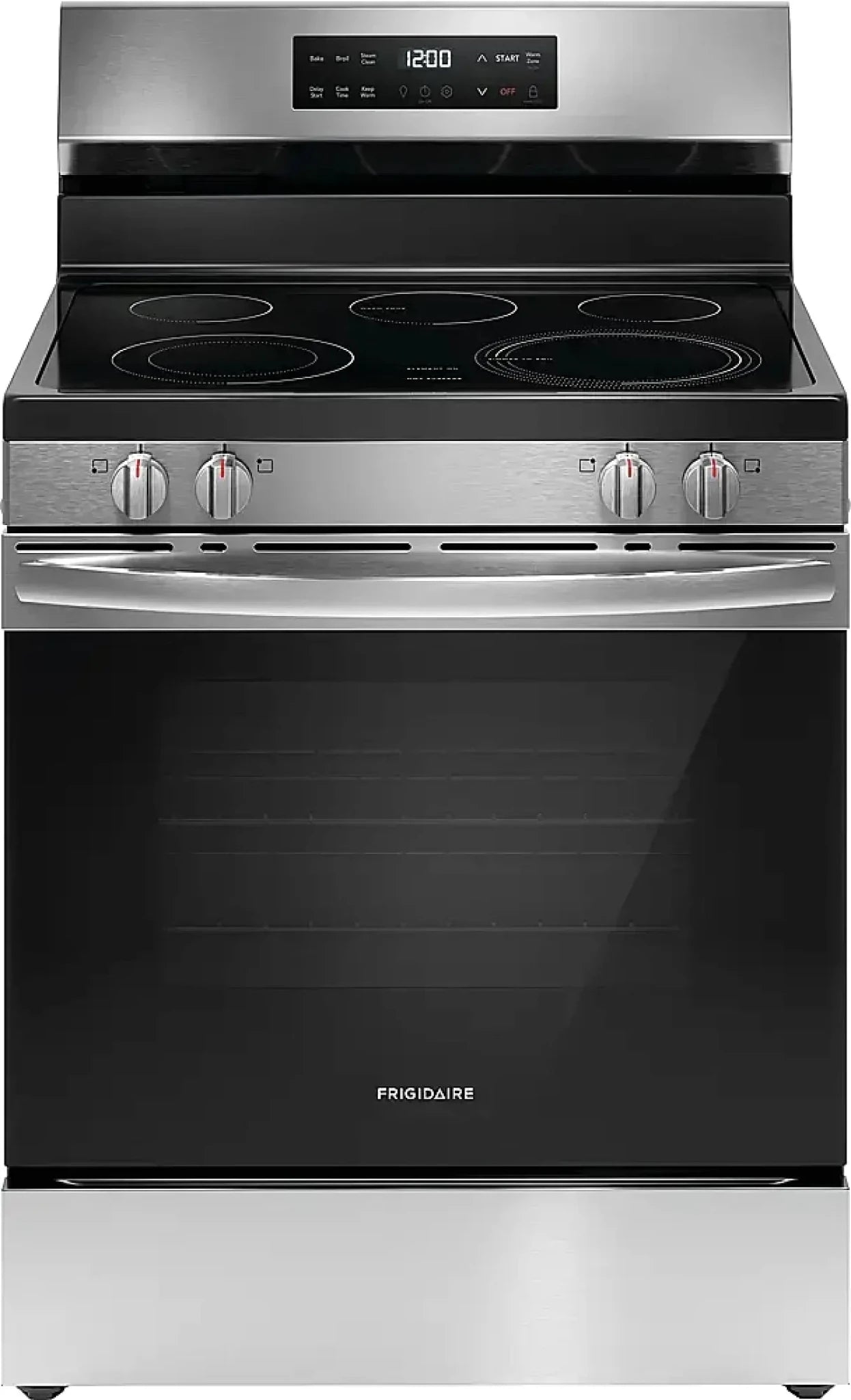 Whirlpool Electric Range – 30-Inch Electric Stove with Glass Cooktop, 5-Element Burners & Self-Cleaning Oven thumbnail 5