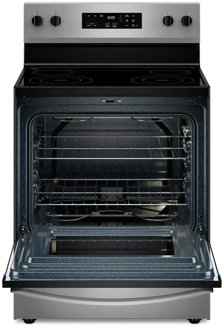 Whirlpool Electric Range – 30-Inch Electric Stove with Glass Cooktop, 5-Element Burners & Self-Cleaning Oven thumbnail 8
