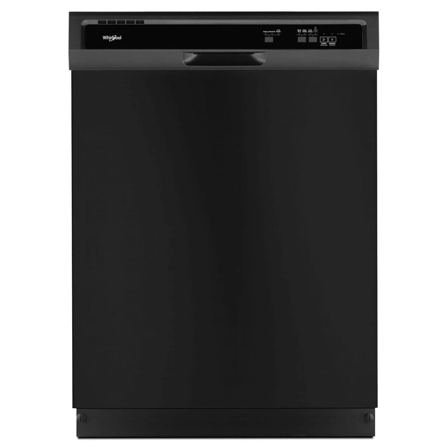 Whirlpool WDF330PAHB 24-Inch Built-In Dishwasher with 1-Hour Wash, Heated Dry and Soil Sensor - Black - Image 1