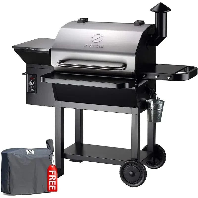 Z GRILLS 1000E 8-in-1 Wood Pellet Grill and Smoker (ZPG-1000E) - Image 1